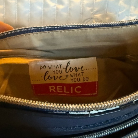 Relic Dark Blue Crossbody Bag - Picture 5 of 9